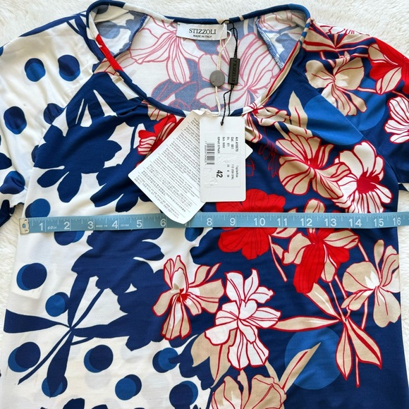 NWT!!! Stizzoli women blouse size 42IT or 6 US Authentic - Picture 9 of 10